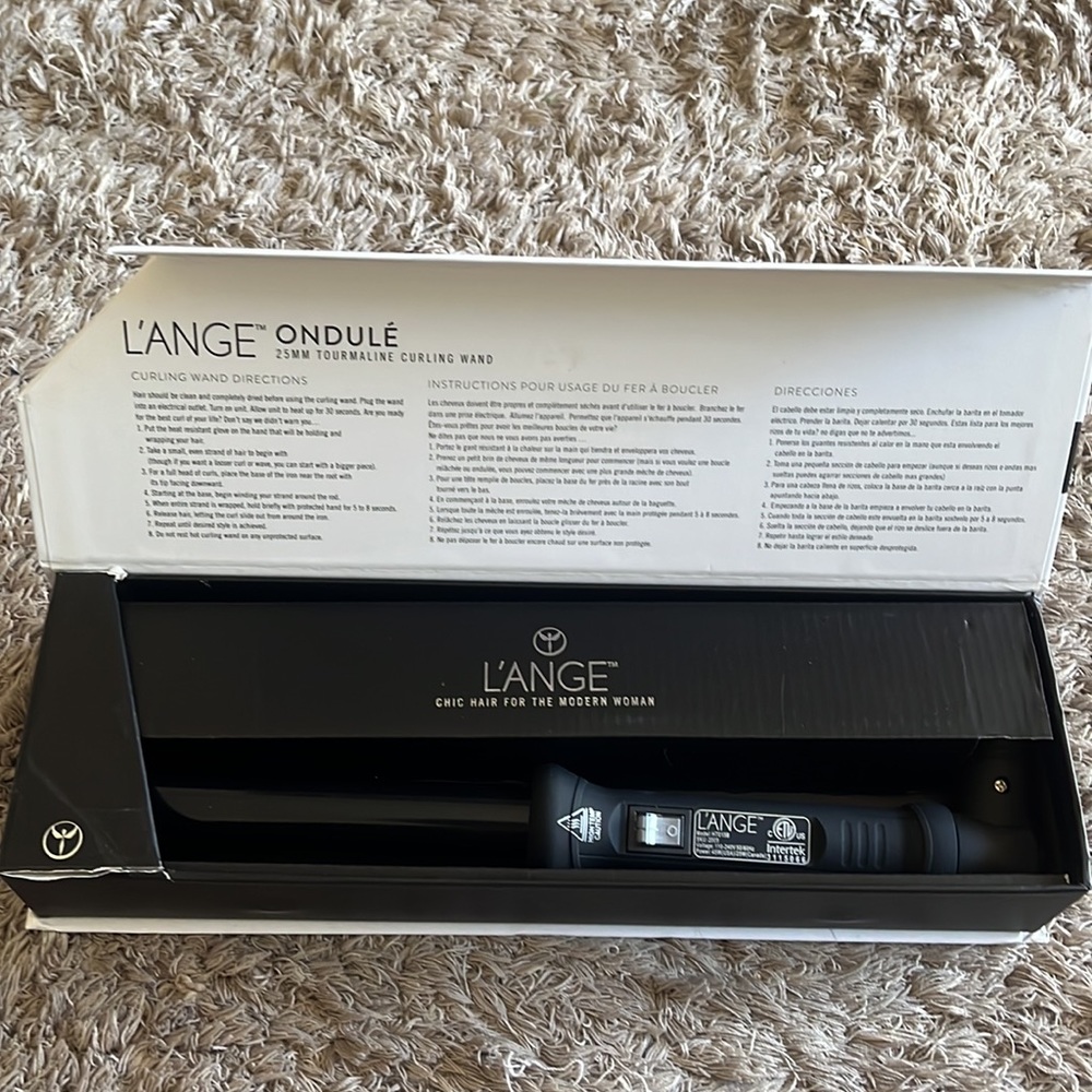 L’ange Ondule curling wand